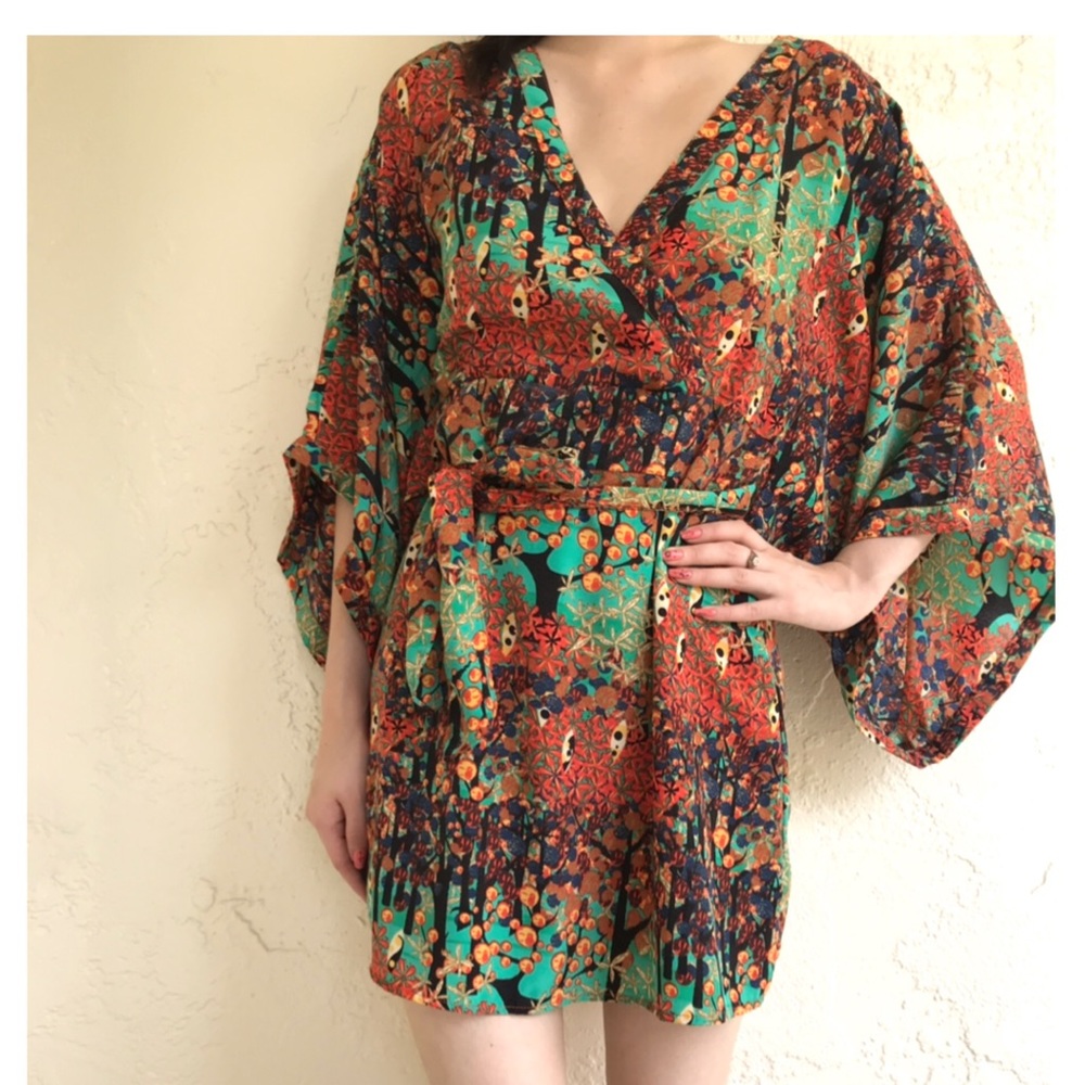 Vero Moda Kimono Sleeve Mini Dress